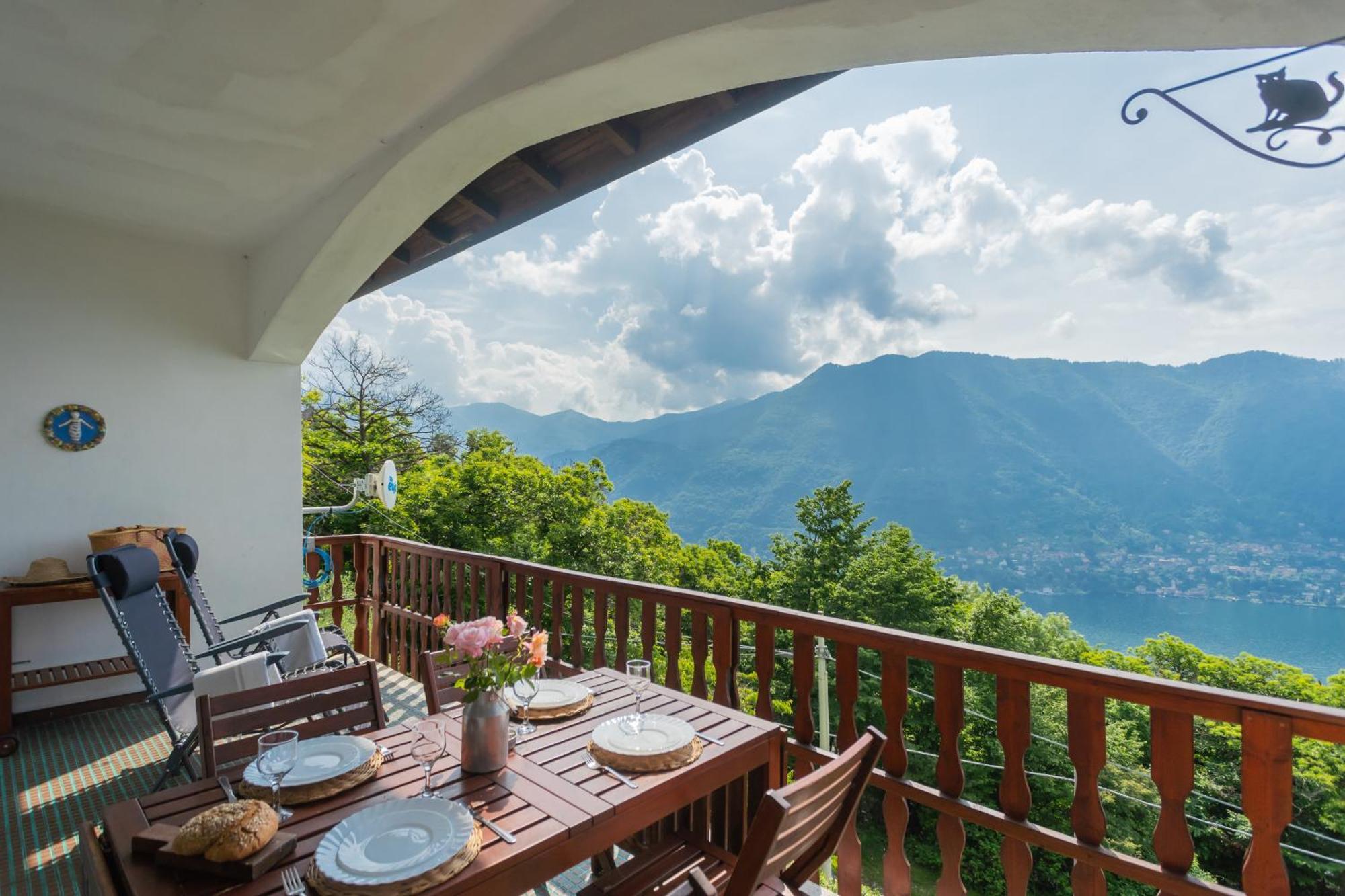 Top Lake View Villetta By Rent All Como Cernobbio Eksteriør billede