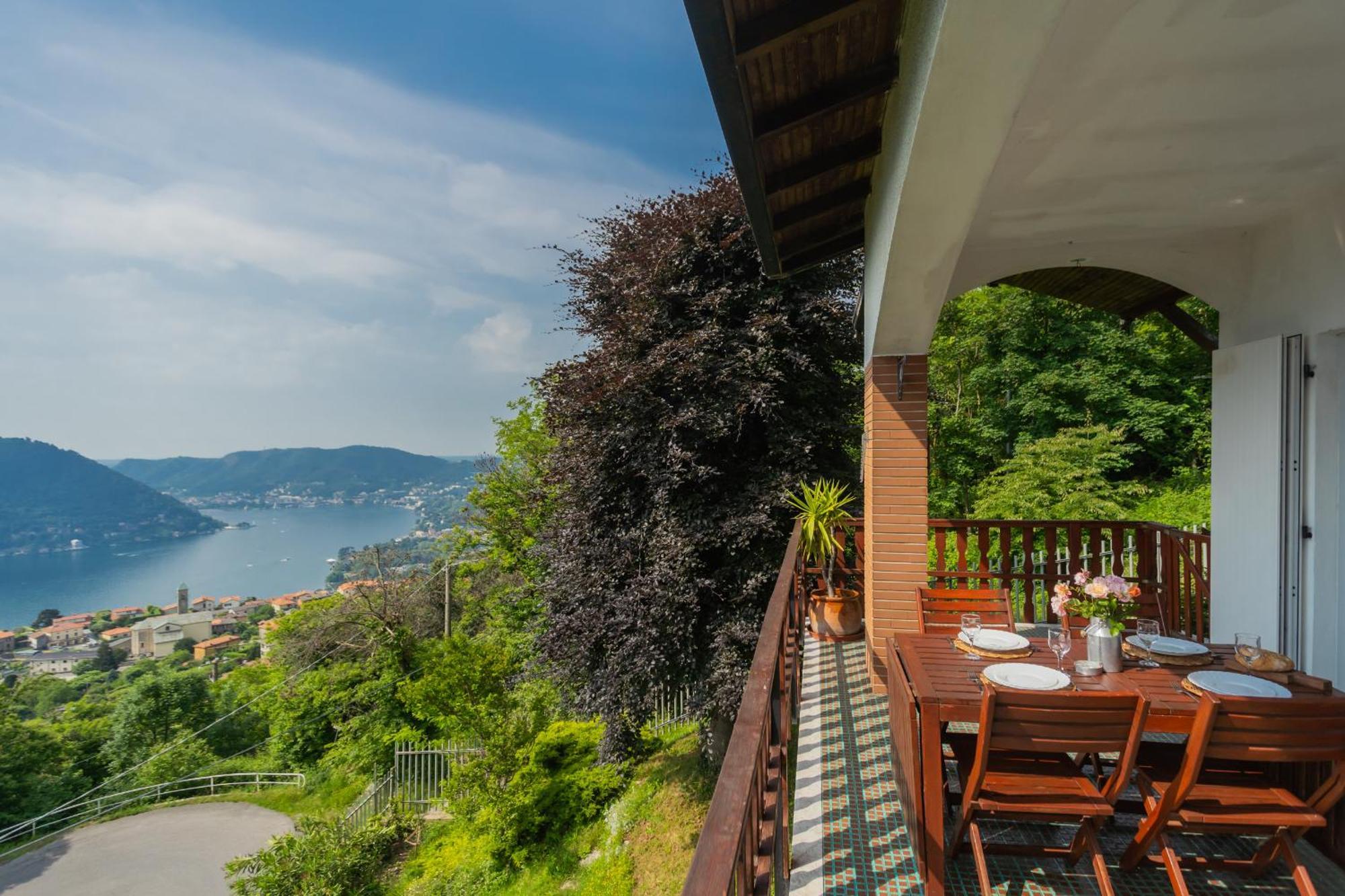 Top Lake View Villetta By Rent All Como Cernobbio Eksteriør billede